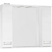Symbolite Шкаф с зеркалом для ванной Ирис 1000/С
