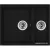 Кухонная мойка Longran Enigma ENG555.460 15 (onyx/10)