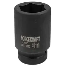 FK48510040 Головка ударная глубокая 1', 40мм (6гр) FORCEKRAFT