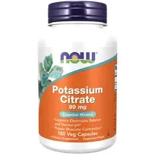 Potassium Citrate, 99 mg, 180 капс