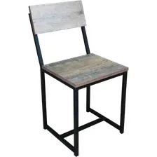 Стул Allerd Rion 38x32.5x43 / 3020210300 (черный муар/австралийское дерево )