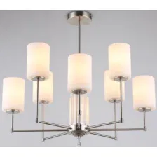 Люстра Ambrella LH56213/8 SN/FR (никель/белый матовый)