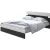 Кровать PROxSON Milton 120x200 (дуб шамони светлый 124/черный)