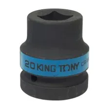 Головка торцевая ударная четырехгранная 1"20 мм, футорочная KING TONY 851420M