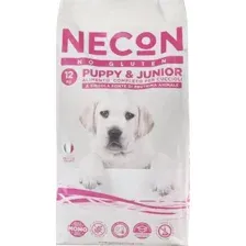 Корм для щенков Necon безглютеновый, с свининой и рисом, 12 кг