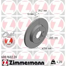 Тормозной диск ZIMMERMANN 600.1602.20 полный , передняя ось