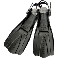Ласты IST Sports FP02BK-M/L (черный/серый)