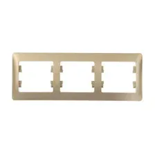 Рамка Schneider Electric Glossa GSL000407 (титан)