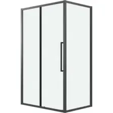 Душевой уголок Grossman Cosmo 120x100x195 120.K33.02.1210.21.00 (черный матовый/стекло прозрачное)