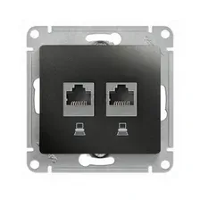 Розетка компьютерная Systeme Electric Glossa GSL000785KK