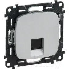 Розетка Legrand Valena Allure 753940 (алюминий)
