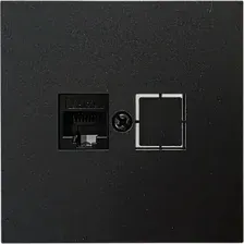 Розетка Bylectrica РК18-6611 (графит)