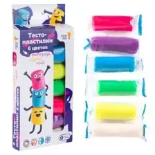 Набор для лепки Genio Kids Тесто-пластилин TA1090 (6цв)