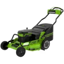 Газонокосилка аккумуляторная самоходная GREENWORKS 82V 82LM30S 