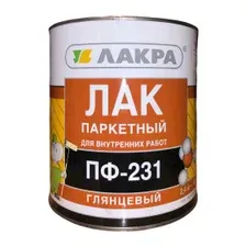 Лак ПФ-231 паркетный,  2,4 кг