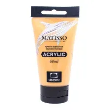 Акриловая краска Малевичъ Matisso / 617144 (60мл, золото)