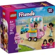 Конструктор LEGO Friends 42643 Прилавок со сладкой ватой и скутер