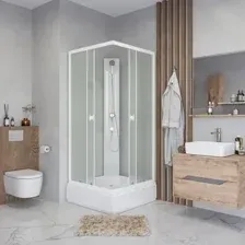 Душевая кабина Niagara Promo P100/26Q/MT/BK 100x100x195