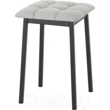 Табурет AMC Comfort 7К1.6 (кожзам серый/черный)