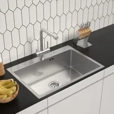 Кухонная мойка ARFEKA ECO AR 700*500 SATIN DECOR
