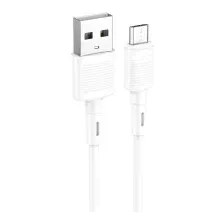 Кабель Hoco X83 Micro (1м, белый)