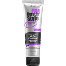 Крем для укладки волос Витэкс Keratin Pro Style Полирующий Средняя фиксация (100мл)