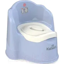 Детский горшок Kidwick Трон / KW070502 (фиолетовый/белый)
