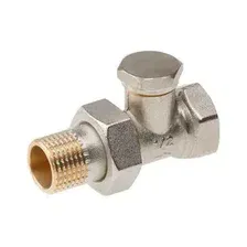 Кран вентильный для радиатора 1/2" прямой AV Engineering