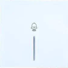 Кнопка звонка Lezard Zima 704-0288-108QC (белый)