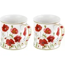 Набор кружек Elan Gallery New Bone China Маки 420331_2 (2шт)