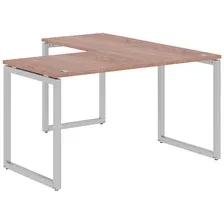 Стол угловой Xten-Q XQCT 1415 Silver (L), дуб сонома