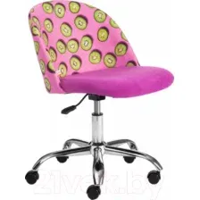 Офисное кресло TetChair Melody (флок, фиолетовый)