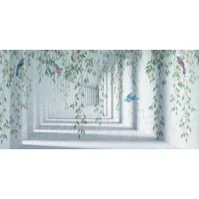 Фотообои листовые Citydecor Flower Tunnel 3D 2 (300x150)