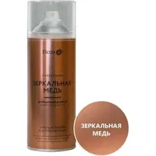 Эмаль акриловая Elcon для декора и мебели, зеркальная медь, 520 мл