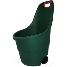 Тележка садовая Keter Easy Go / 154115 (зеленый/оранжевый)