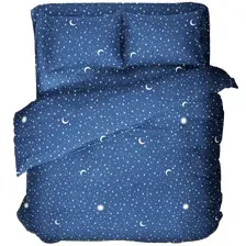 Евро комплект постельного белья Samsara Night Stars 220-17 205x220
