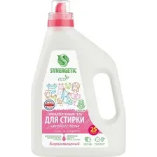 Гель для стирки SYNERGETIC Color биоразлагаемый концентрированный, 1.5 л