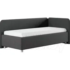 Кровать-тахта Сонум Capri R 90x200 (рогожка графит)