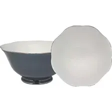 Набор салатников Lenardi Gray 108-314 (2шт)