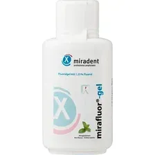 Зубной гель Miradent Mirafluor gel Мята 6058 (250 мл)