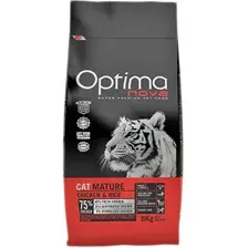 Сухой корм для кошек Optimanova Cat Mature Chicken &amp; Rice 2 кг