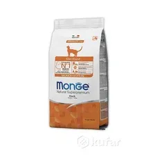 Корм Monge Cat Monoprotein Sterilized (Утка) для кошек 10 кг New