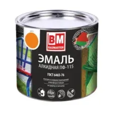 Эмаль BauMaster ПФ-115 (1.8кг, голубой)