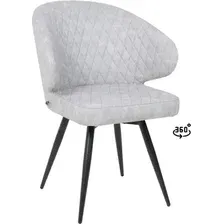 Стул Мамадома ROB-R1 360 (k08 Графит замша Lux/черный)
