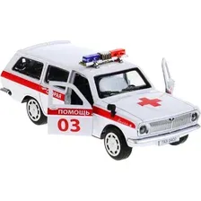 Автомобиль игрушечный Технопарк ГАЗ-2402 Волга / 2402-12-BK
