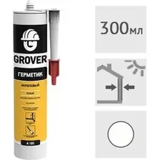 Герметик Grover A100 (300 мл, белый)