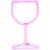Ночник ILikeGift Glass подвесной / 151-2022056 (розовый)