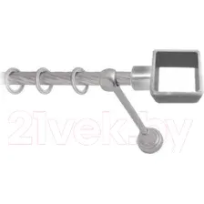 Карниз для штор Lm Decor Куб 177 1р витой (сатин, 3.6м)