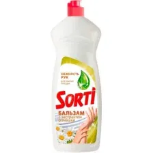 Средство для мытья посуды Sorti Бальзам с Ромашкой (900мл)