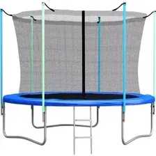 Батут Bebon 10354S2NL (10 футов, 305 см) c внутренней сеткой безопасности и лестницей